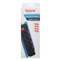 сетевой фильтр Buro 500SH-3-SW-B черный