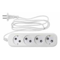 сетевой удлинитель Buro BU-PSL4.1/W белый