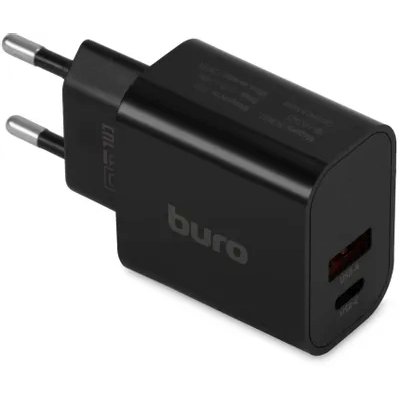 сетевое зарядное устройство Buro BUWD18P110BK