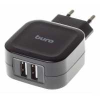 сетевое зарядное устройство Buro TJ-278B Черный