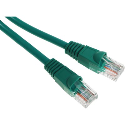 патч-корд Buro UTP-5E-0,5M-GR Зеленый
