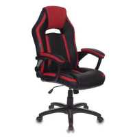 игровое кресло Бюрократ CH-829-BL+Red черно-красный