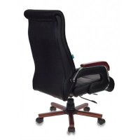 офисное кресло Бюрократ T-9909WALNUT/BLACK черный