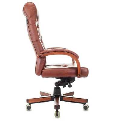офисное кресло Бюрократ T-9928WALNUT/CHOK светло-коричневый
