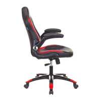 игровое кресло Бюрократ VIKING-1N-BL-RED черно-красный