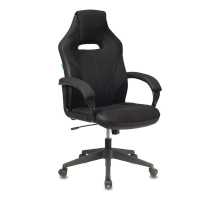 игровое кресло Бюрократ VIKING 3 AERO BLACK черный