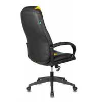 игровое кресло Бюрократ VIKING-8N-BL-YELL черно-желтый