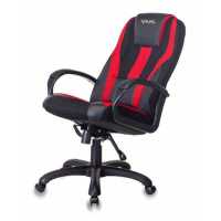 игровое кресло Бюрократ VIKING-9-BL+RED черно-красный