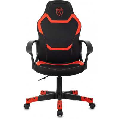 игровое кресло Бюрократ ZOMBIE 100 Black/Red черно-красный