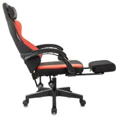 игровое кресло Бюрократ ZOMBIE Weaver Black/Red черный-красный