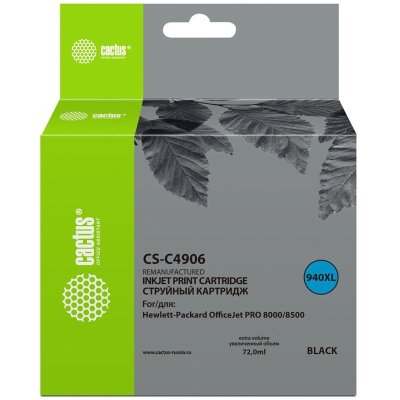 картридж Cactus CS-C4906 черный