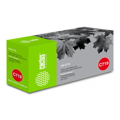 картридж Cactus CS-C719 черный