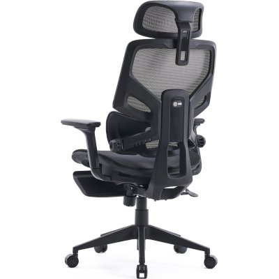 кресло Cactus CS-CHR-MC01-GYBK черный-серый
