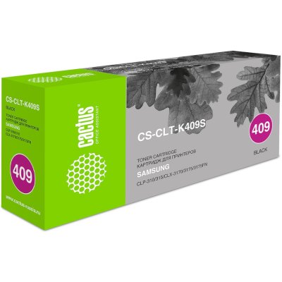 картридж Cactus CS-CLT-K409S черный