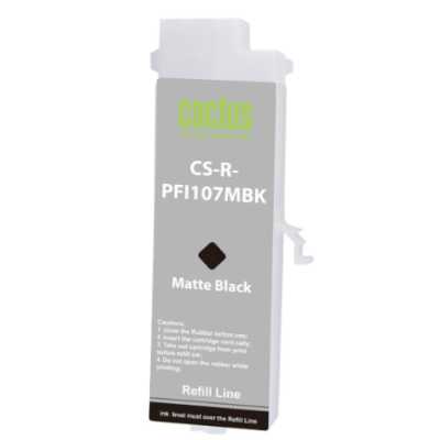 картридж Cactus CS-R-PFI107MBK черный матовый