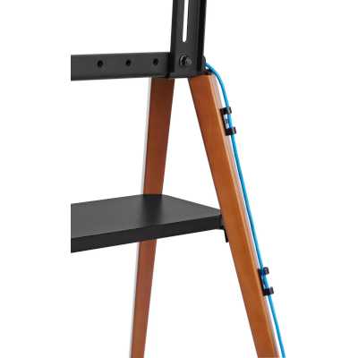 подставка для телевизора Cactus CS-ST3645BKWN черный, орех