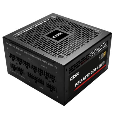 блок питания CBR 1000W PSU-ATX1000-12MG Черный
