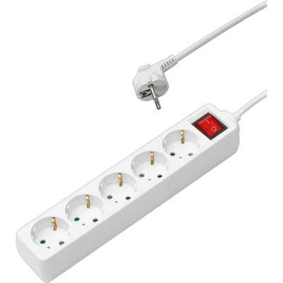 сетевой фильтр CBR CSF SP-5-018M-W White белый