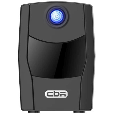 ИБП CBR Quantum QTM-650T-2F-LCUC Черный