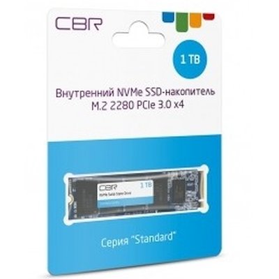 SSD диск CBR Standard 1Tb SSD-001TB-M.2-ST22 Синий