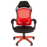игровое кресло Chairman Game 12 Black-Red черно-красный