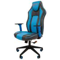 игровое кресло Chairman Game 23 Grey-Blue