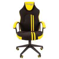 игровое кресло Chairman Game 26 Black-Yellow черно-желтый