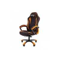 игровое кресло Chairman Game 28 Black-Orange черно-оранжевый