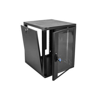 телекоммуникационный шкаф ЦМО ШРН-12.500-9005 Черный
