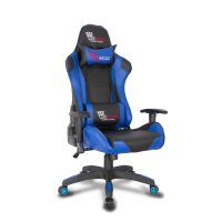 игровое кресло College CLG-801LXH Black-Blue черно-синий