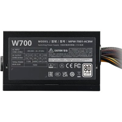 блок питания Cooler Master Elite NEX W700 700W MPW-7001-ACBW-BEU Черный
