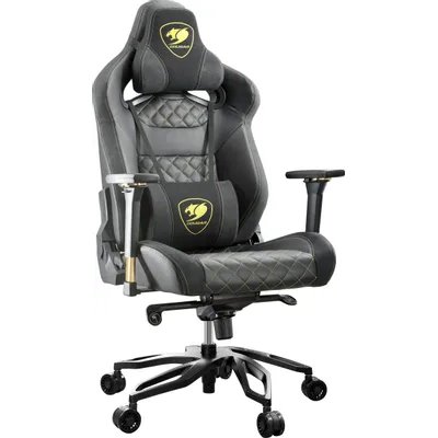 игровое кресло Cougar Throne Royal Black черный