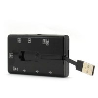 разветвитель USB Crown CMCR-B06 Black черный