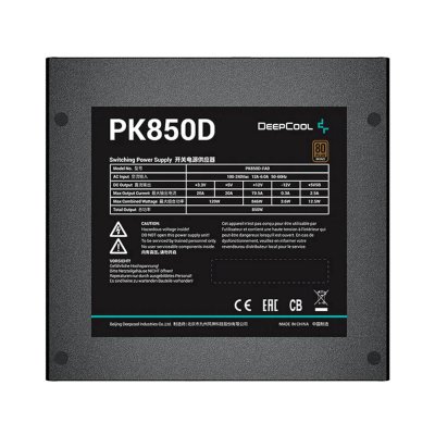блок питания Deepcool 850W PK850D Черный