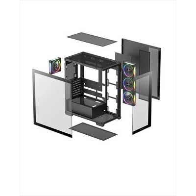 корпус Deepcool CG580 4F V2 Black