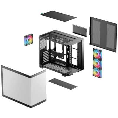 корпус Deepcool CG530U 4F Black
