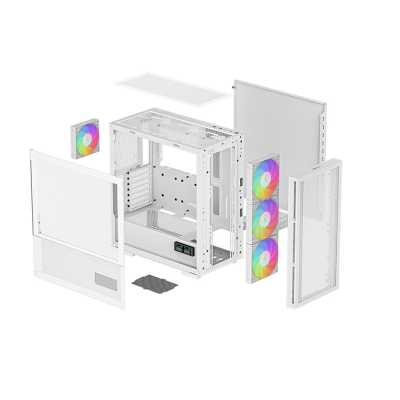 корпус Deepcool CH560 Digital White