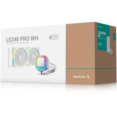 кулер Deepcool LE240 Pro ARGB White Белый