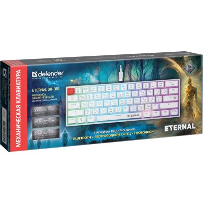 клавиатура Defender Eternal GK-019 Белый