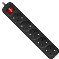 сетевой фильтр Defender G518 99341 черный