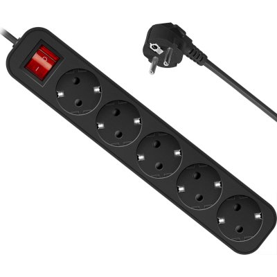 сетевой фильтр Defender G530 99342 черный