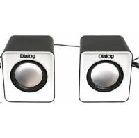 колонка Dialog Colibri AC-02UP Black-White Черно-белый