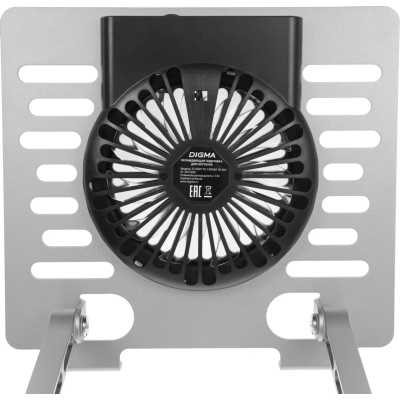 охлаждающая подставка Digma D-NCP170-1XRGB110-360 Серый
