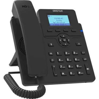 IP телефон Dinstar C60GP Черный