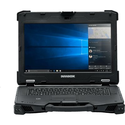 ноутбук Durabook Z14I G2 Basic Z4E1A2DAEBXX Черный