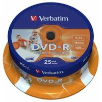 диск DVD-R Verbatim 43538