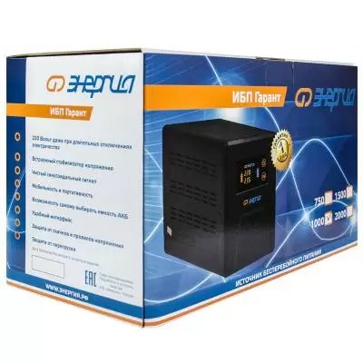 ИБП Энергия Гарант 1000 Е0201-0040 Черный