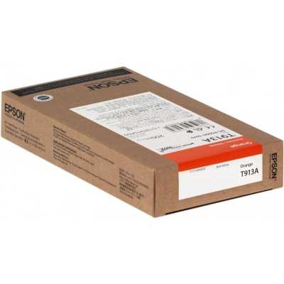 картридж Epson C13T913A00 оранжевый