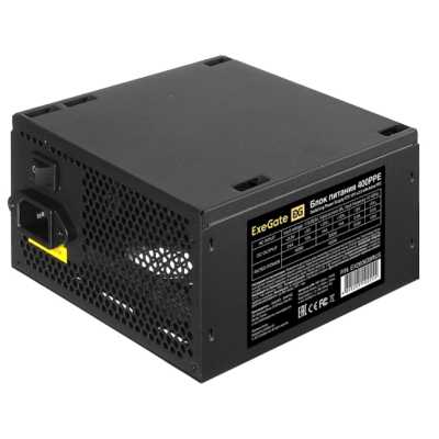 блок питания ExeGate 400PPE EX260638RUS-PC Черный