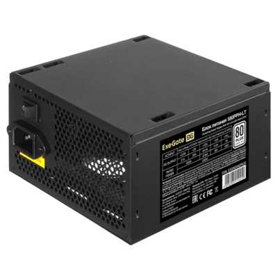 блок питания ExeGate 550PPH-LT EX282042RUS Черный